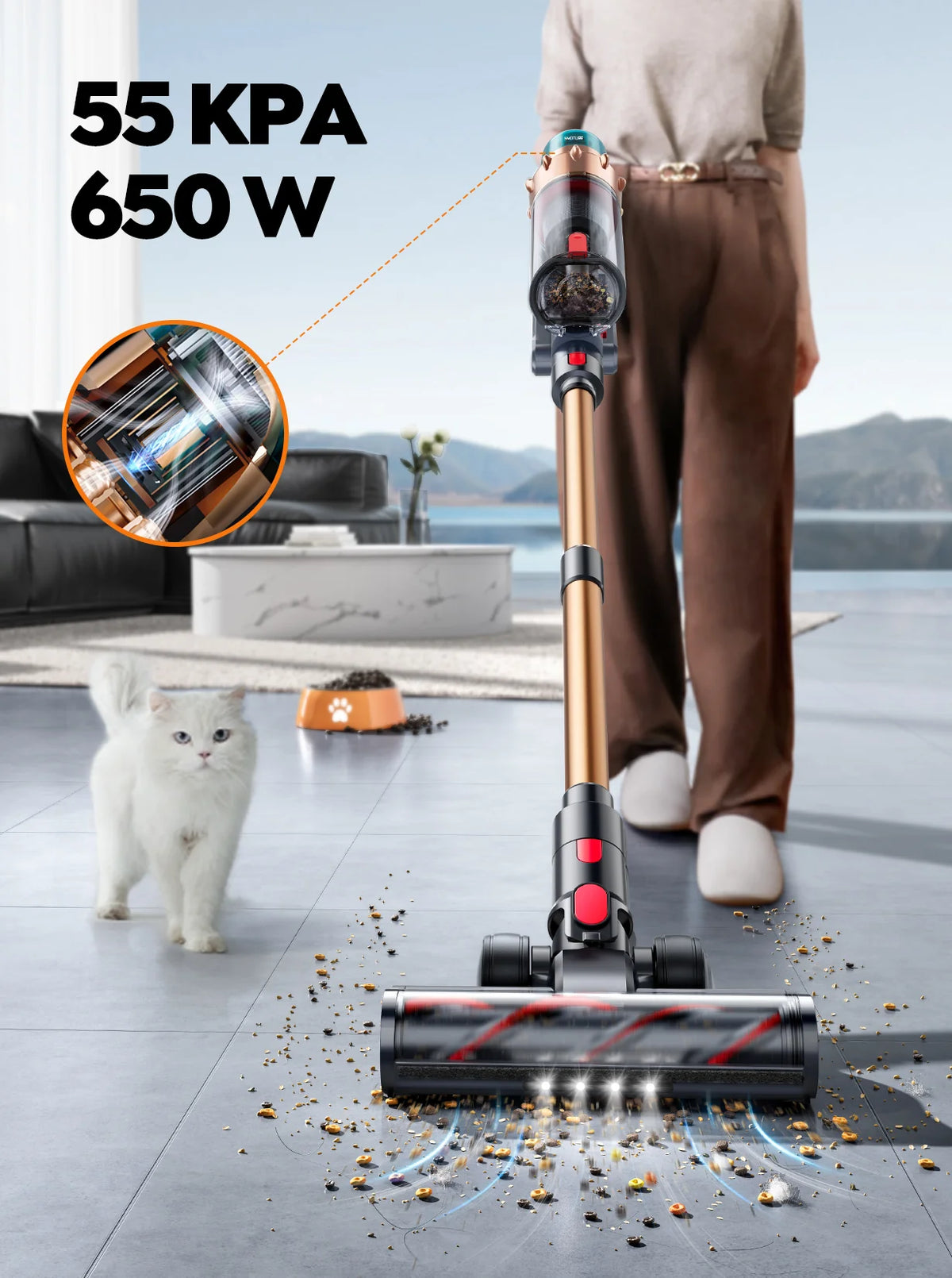 SMOTURE VAC01 Cordless Vacuum Cleaner1